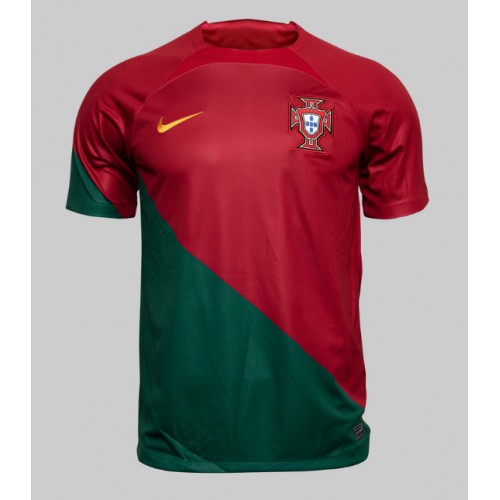 Maillot de foot le Portugal Diogo Dalot #2 Domicile Monde 2022 Manches Courte